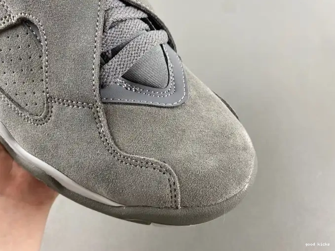 Rep 305381-014 Grey Retro Jordan 8 Cool 0608
